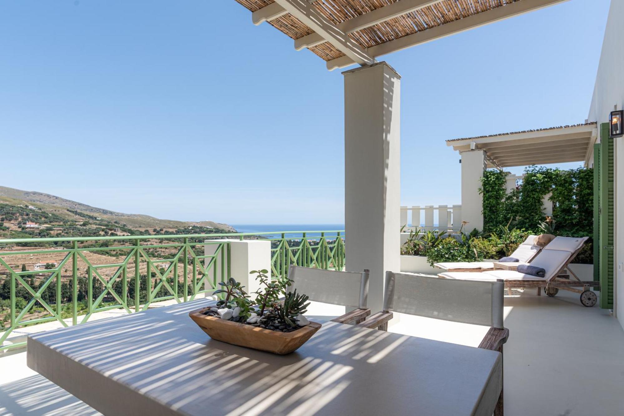 Casa Di Fiori Andros Suites Стая снимка